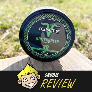 Review: Ignite Wintergreen Nicotine Pouches