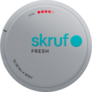 Skruf Fresh No. 4 Mint Xtra Strong Slim White
