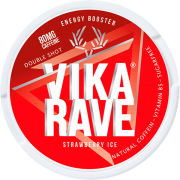 VIKA Rave Strawberry Ice Double Shot Energy Booster
