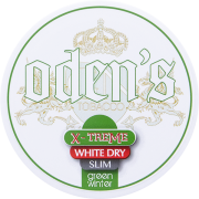 Odens Extreme Wintergreen Slim White Dry Chewing Bags
