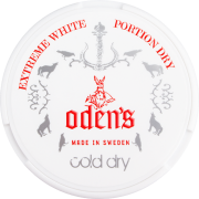 odens extreme white dry can laying flat