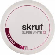 Skruf Super White Cassice #2 Medium Slim