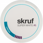 Skruf Super White Fresh #5 Ultra Strong Slim