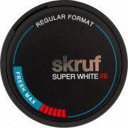 Skruf Super White Fresh Max #6 Regular