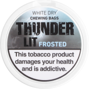 Thunder LIT Frosted White Dry Chewing Bags