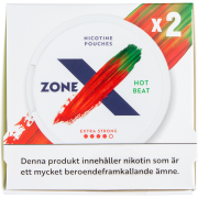 Zone X 2-pack Hot Beat Extra Strong Slim