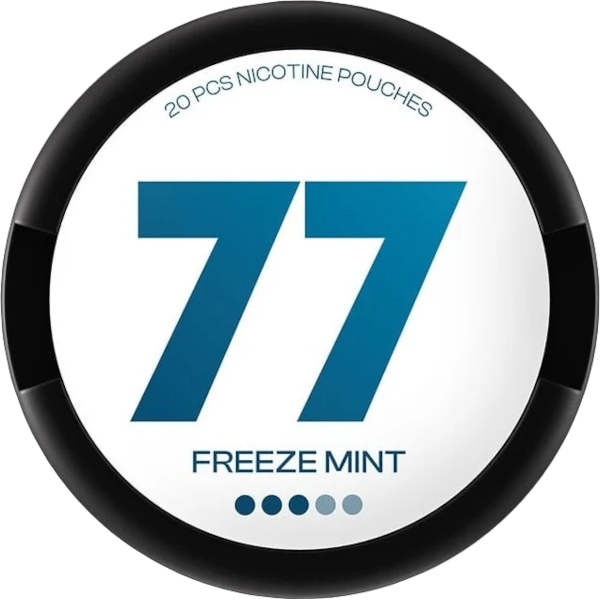 Buy 77 Freeze Mint Nicotine Pouches | SnusExpress.com