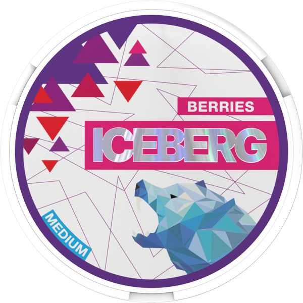 Buy ICEBERG Berries 20mg Nicotine Pouches | SnusExpress.com