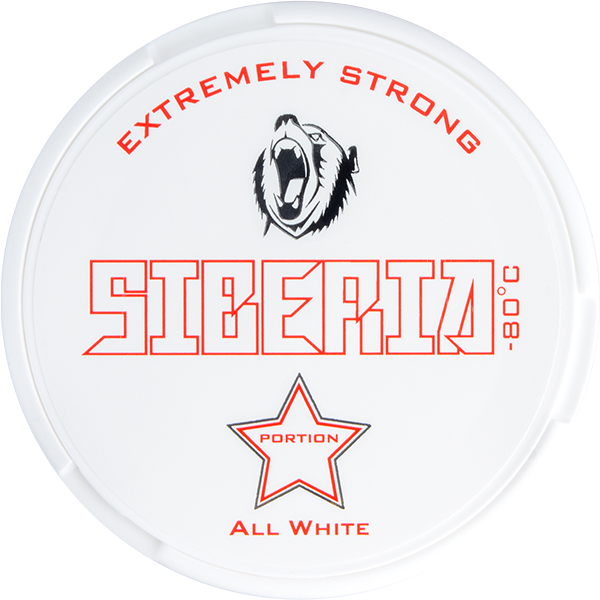 Buy Siberia All White Extremely Strong at SnusExpress.com!