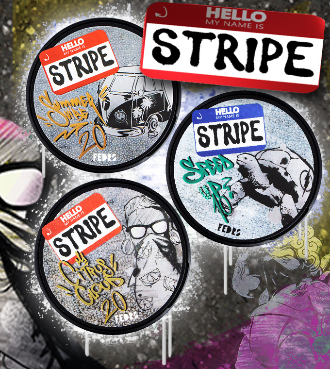 Check it out: Stripe Nicotine Pouches!
