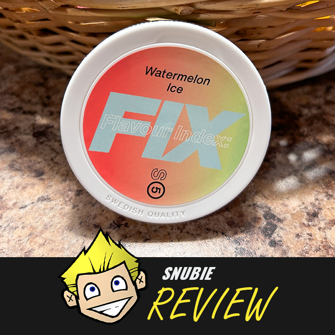 Fix Watermelon Ice Nicotine Pouches Review
