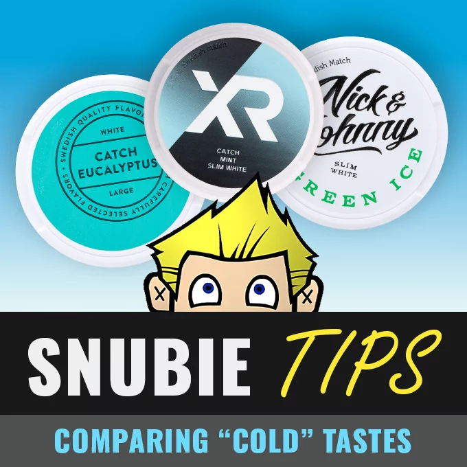 Cold Tastes Compared