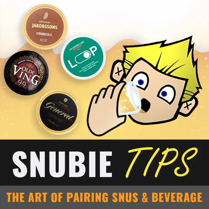 Snus and Drink Pairings