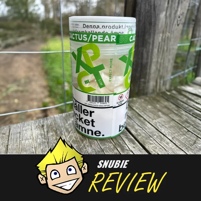 Review: XPCT Cactus Pear Tube (Nicotine Pouches)