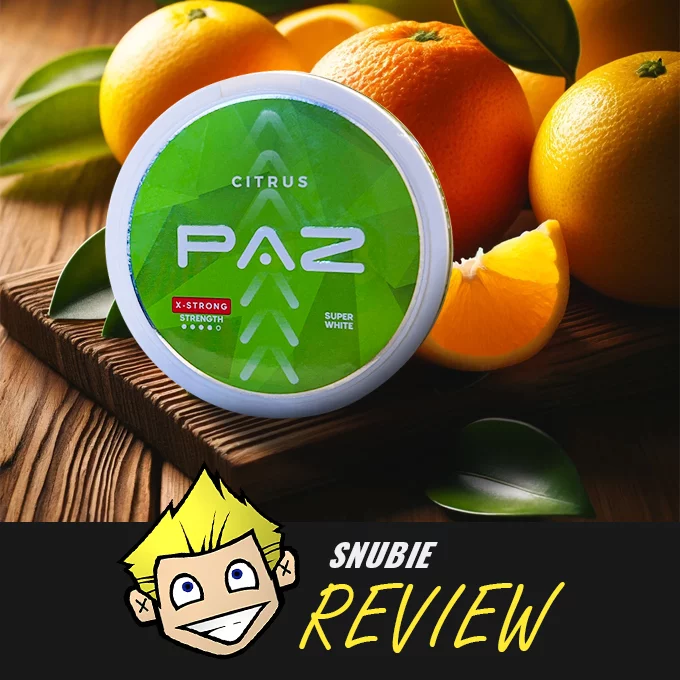 Review: Paz Citrus Nicotine Pouches