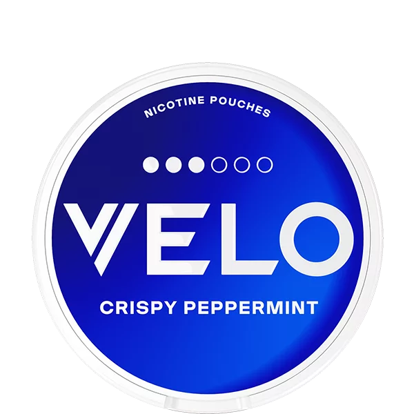 Buy Velo Crispy Peppermint Mini Nicotine Pouches online at SnusExpress