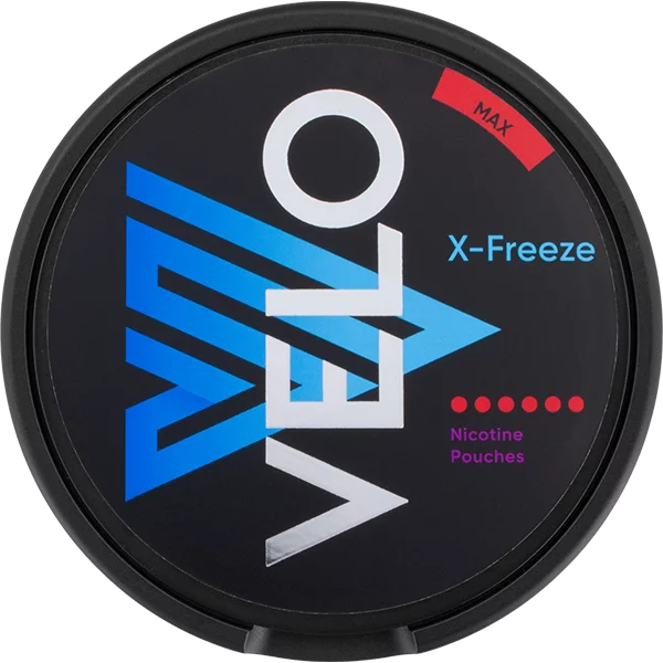 Buy Velo X Freeze Max Strong Regular Nicotine Pouches SnusExpress