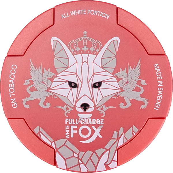 gn tobacco white fox Buy White Fox Full Charge Nicotine Pouches|SnusExpress.com