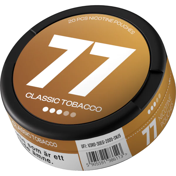 tobacco classic Buy 77 Classic Tobacco Medium Slim online at SnusExpress.com