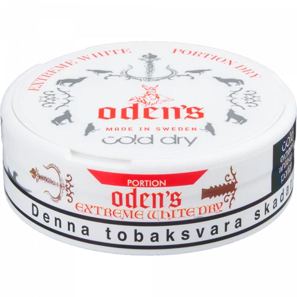 Buy Odens Extreme Cold White Dry online|SnusExpress.com