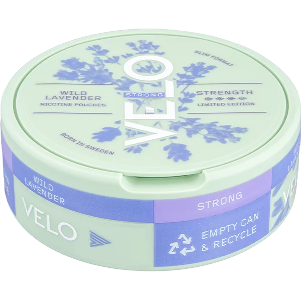 Buy Velo Wild Lavender Strong Slim online|SnusExpress.com