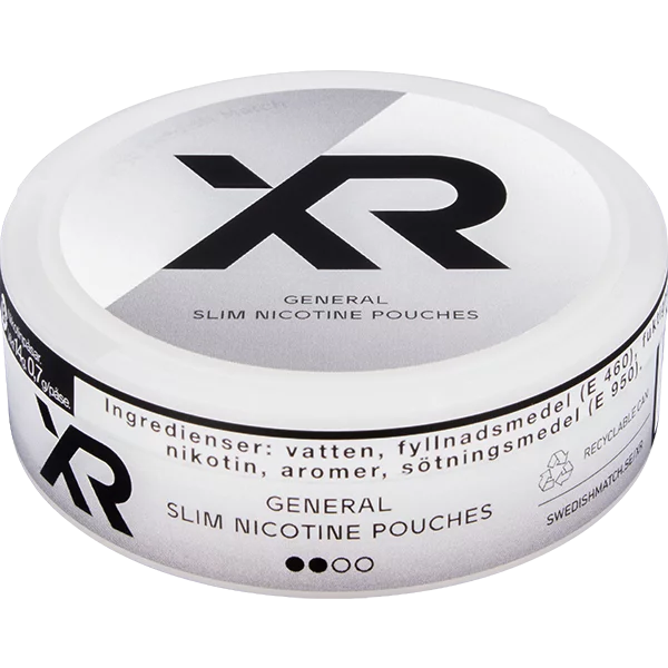 Buy XR General Slim Nicotine Pouches