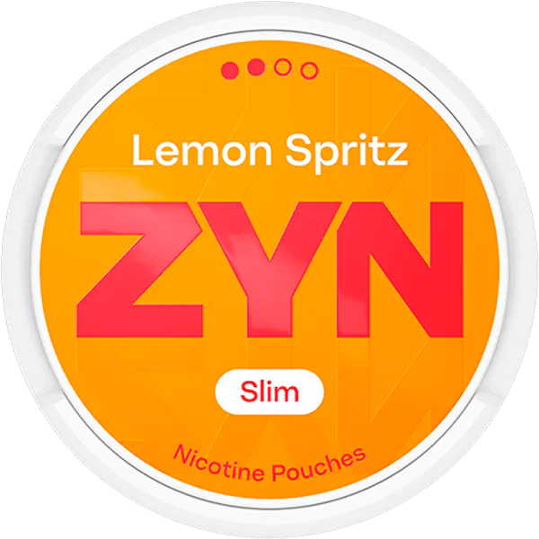 Zyn Lemon Spritz Medium Slim Nicotine Pouches|SnusExpress