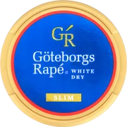 Göteborgs Rapé Slim White Dry Chewing Bags