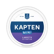 Kapten Lakrits Vit Mini