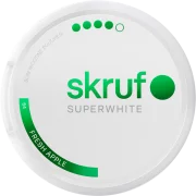 Skruf Superwhite No. 64 Fresh Apple Xtra Strong Slim