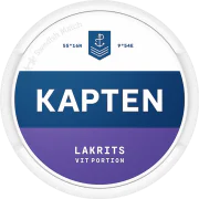 Kapten Lakrits Vit