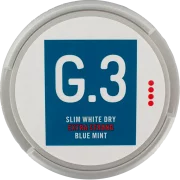 G.3 Blue Mint Extra Strong Slim White Dry