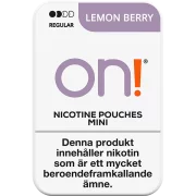 On! Lemon Berry Regular 3mg Mini