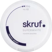 Skruf Superwhite No. 62 Indigo Berry Medium Slim