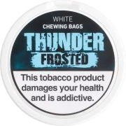 Thunder Frosted White Chewing Bags